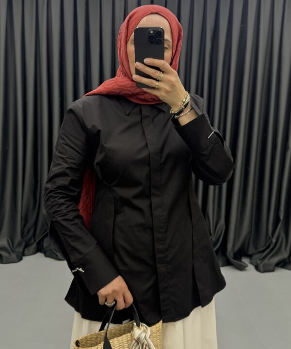 Belden Pens Detaylı Gizli Düğmeli Gömlek