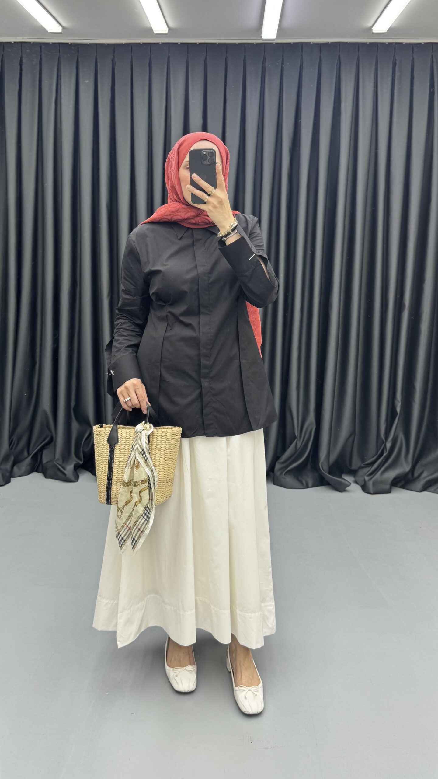 Belden Pens Detaylı Gizli Düğmeli Gömlek - Görsel 9