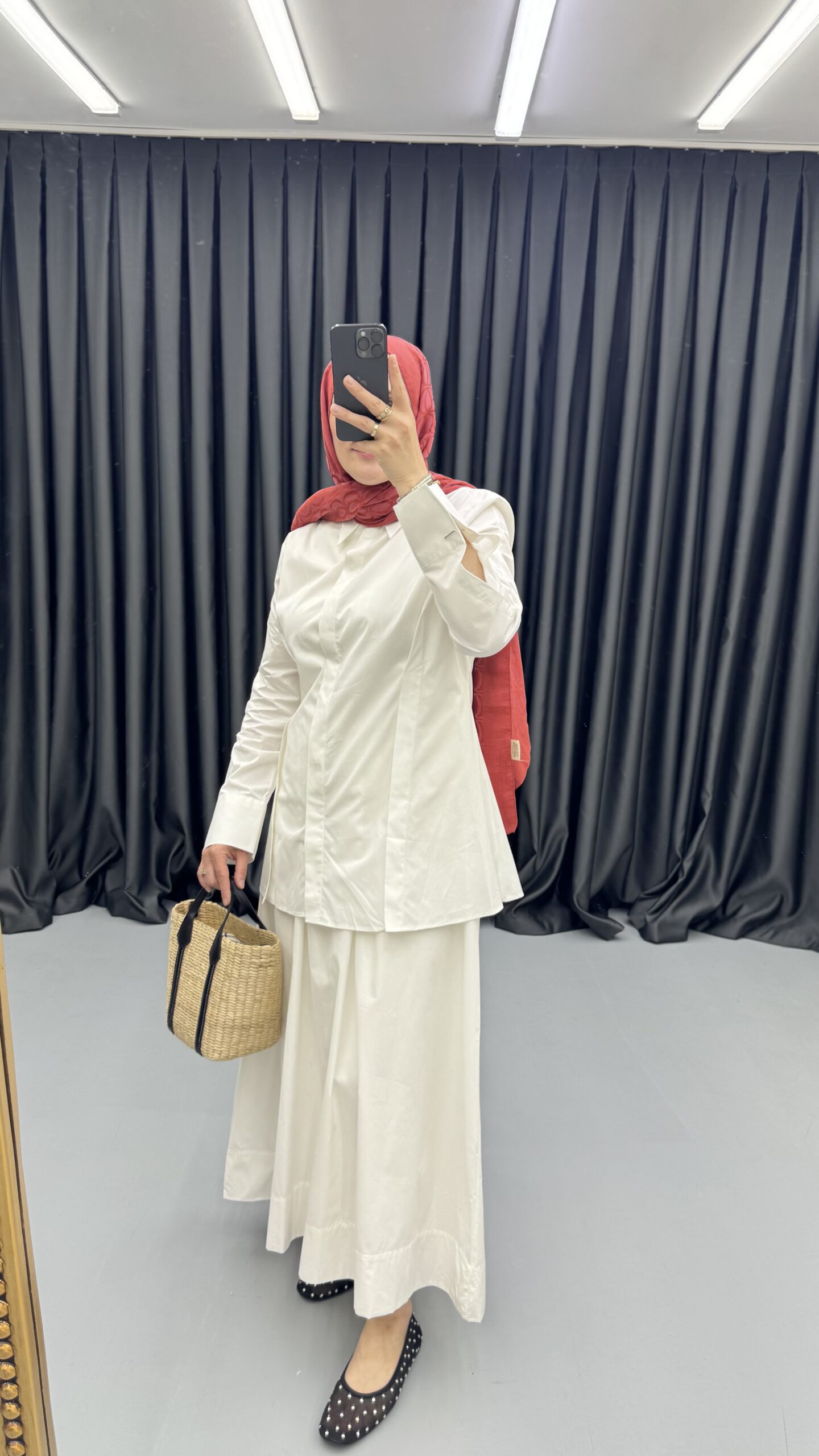 Belden Pens Detaylı Gizli Düğmeli Gömlek - Görsel 3