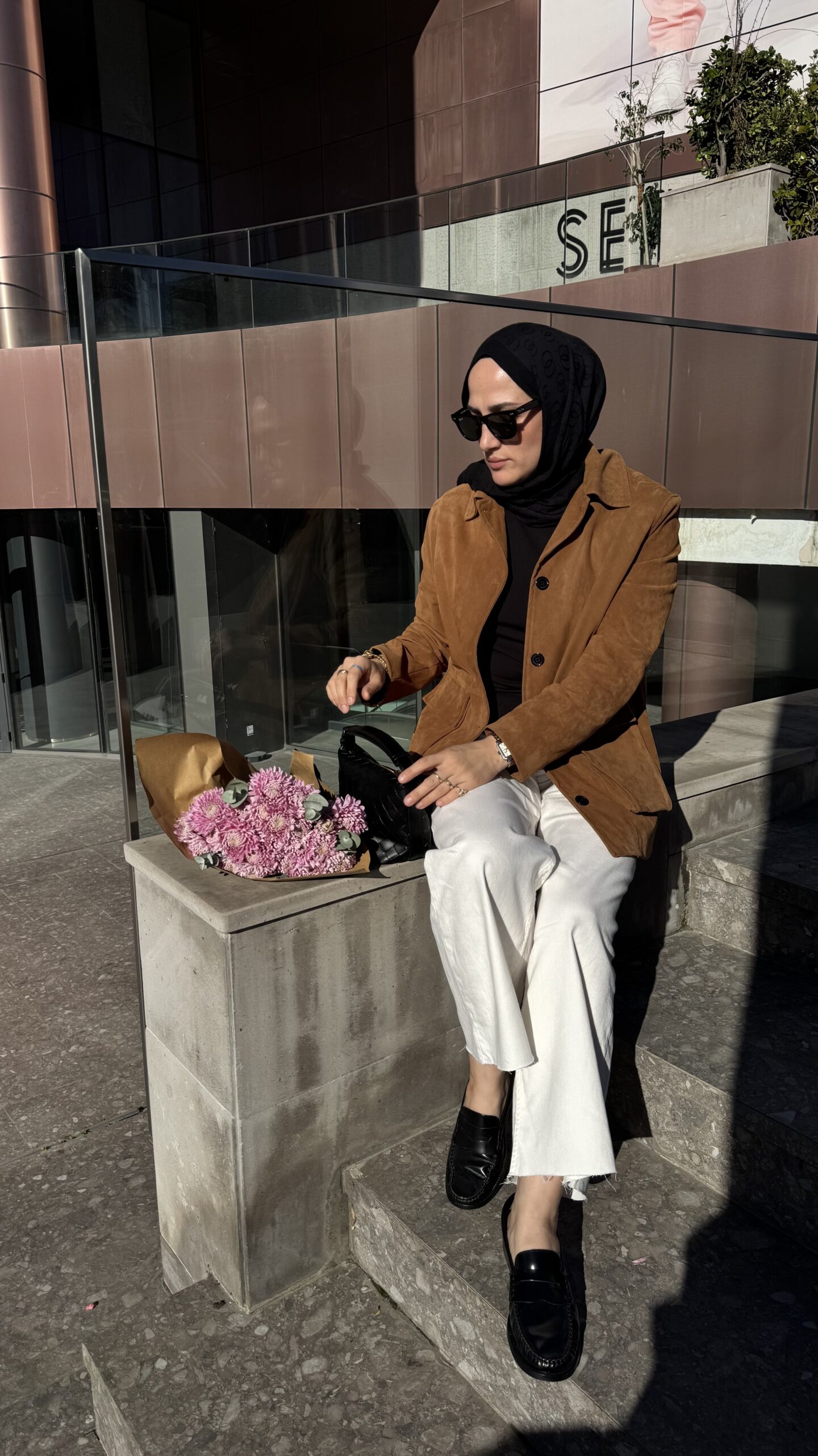 Taba Süet Gömlek Ceket - Görsel 2