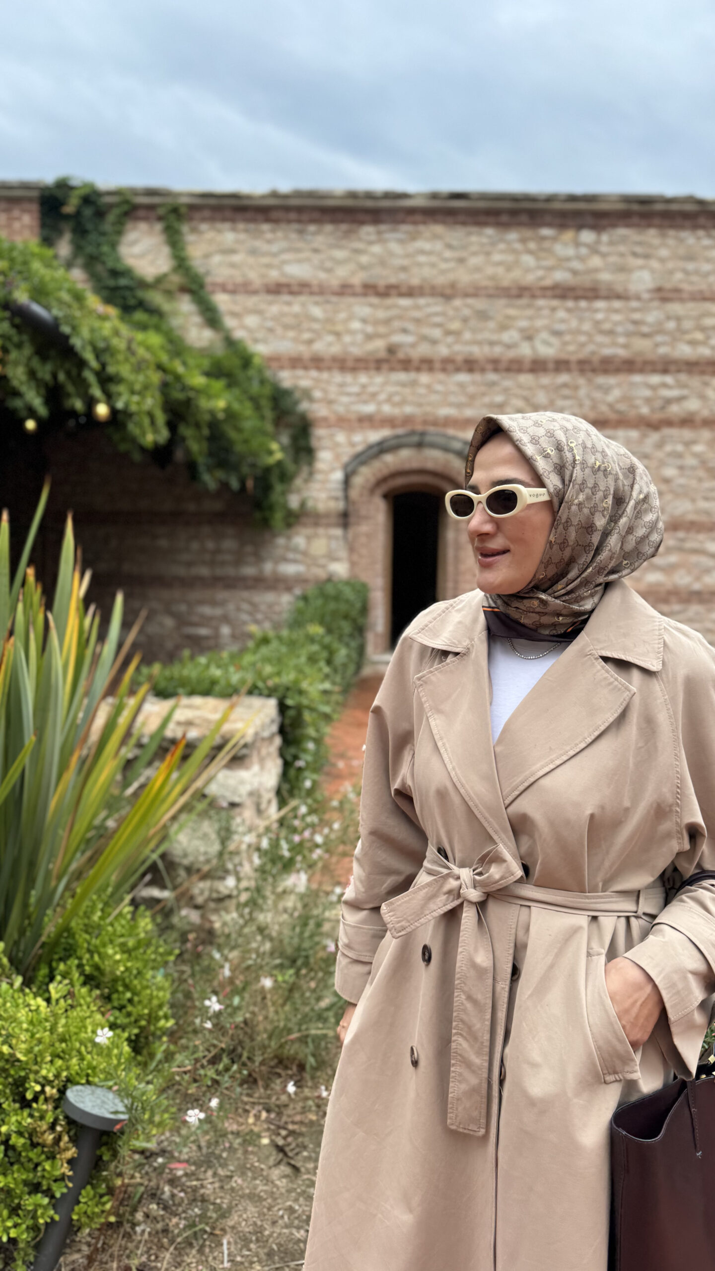 Oversize Reglan Kol Trençkot - Görsel 3