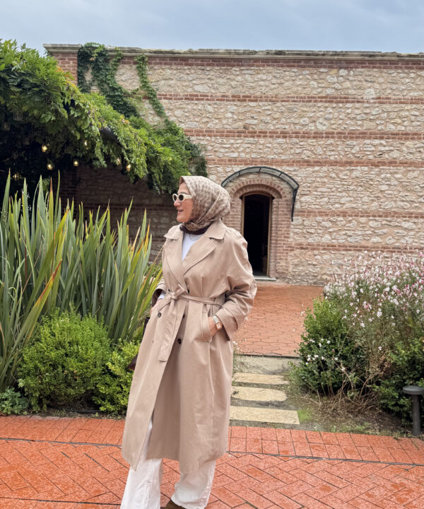 Oversize Reglan Kol Trençkot