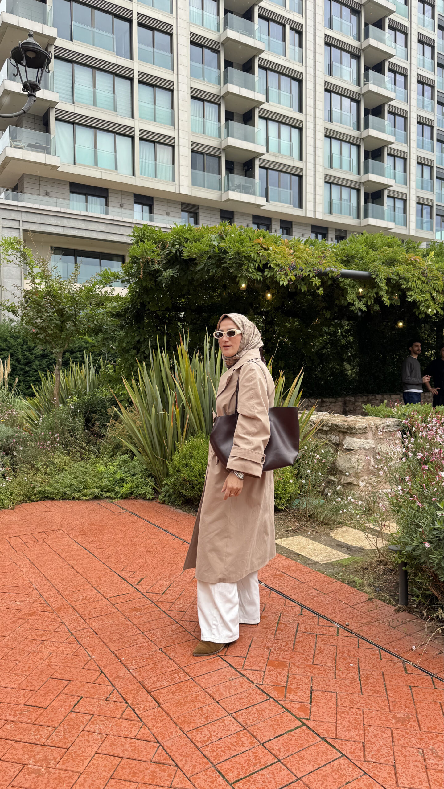 Oversize Reglan Kol Trençkot - Görsel 2