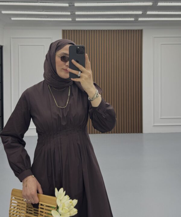 Pensli Pamuk Poplin Elbise