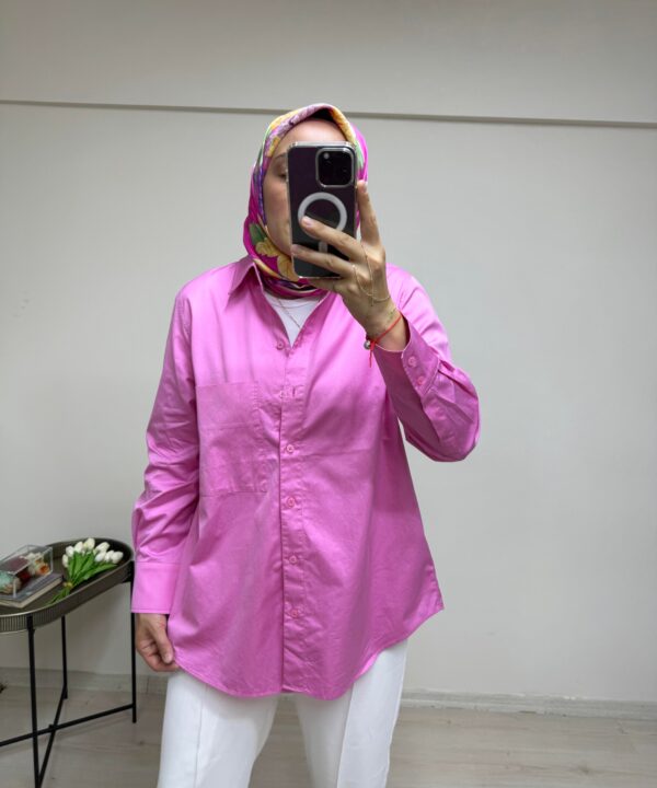 Cotton Oversize Gömlek