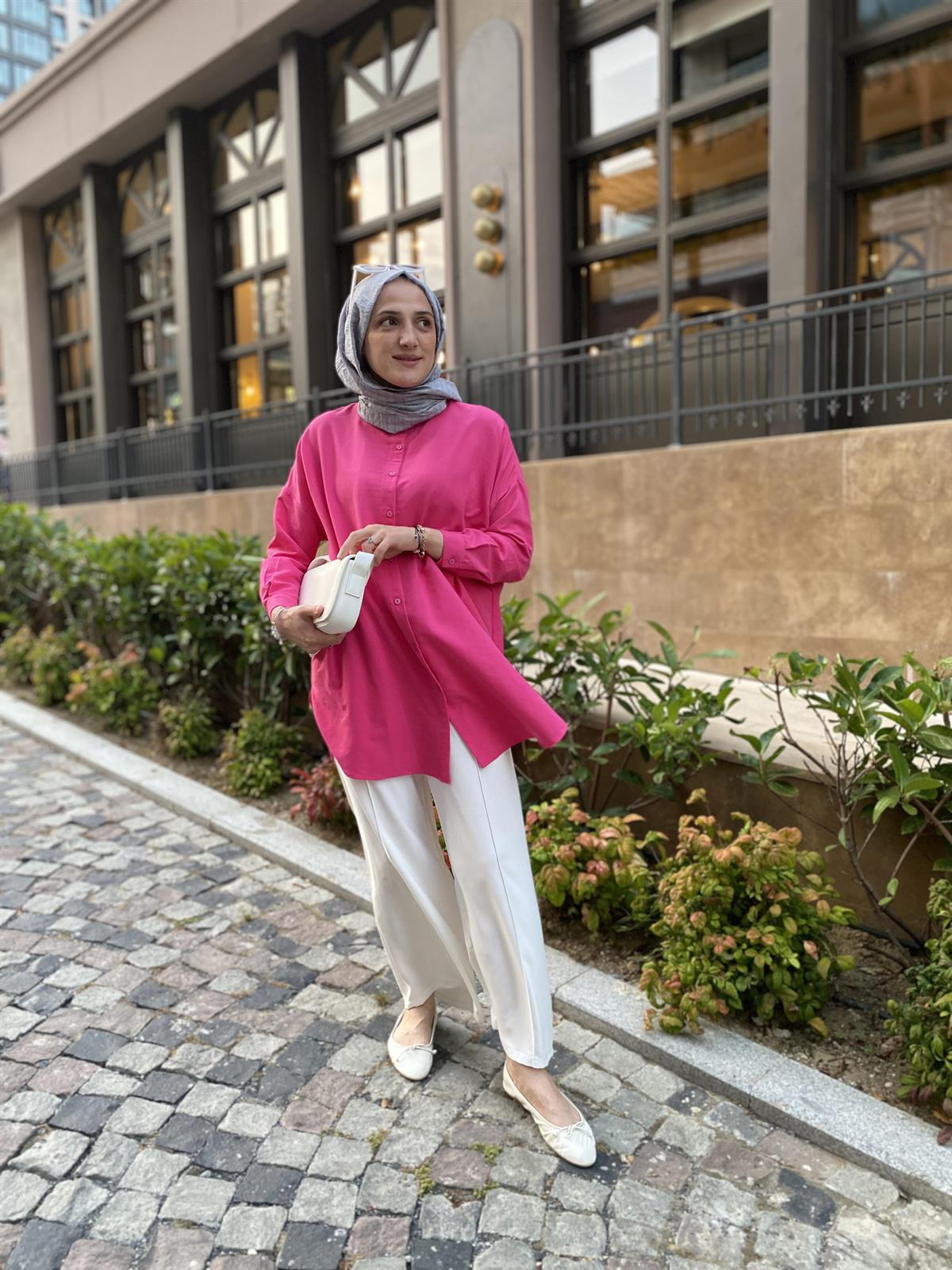 Dikiş Detaylı Krep Kadın Pantolon