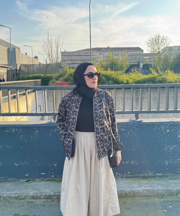 Leo Çelik Örme Fermuarlı Ceket