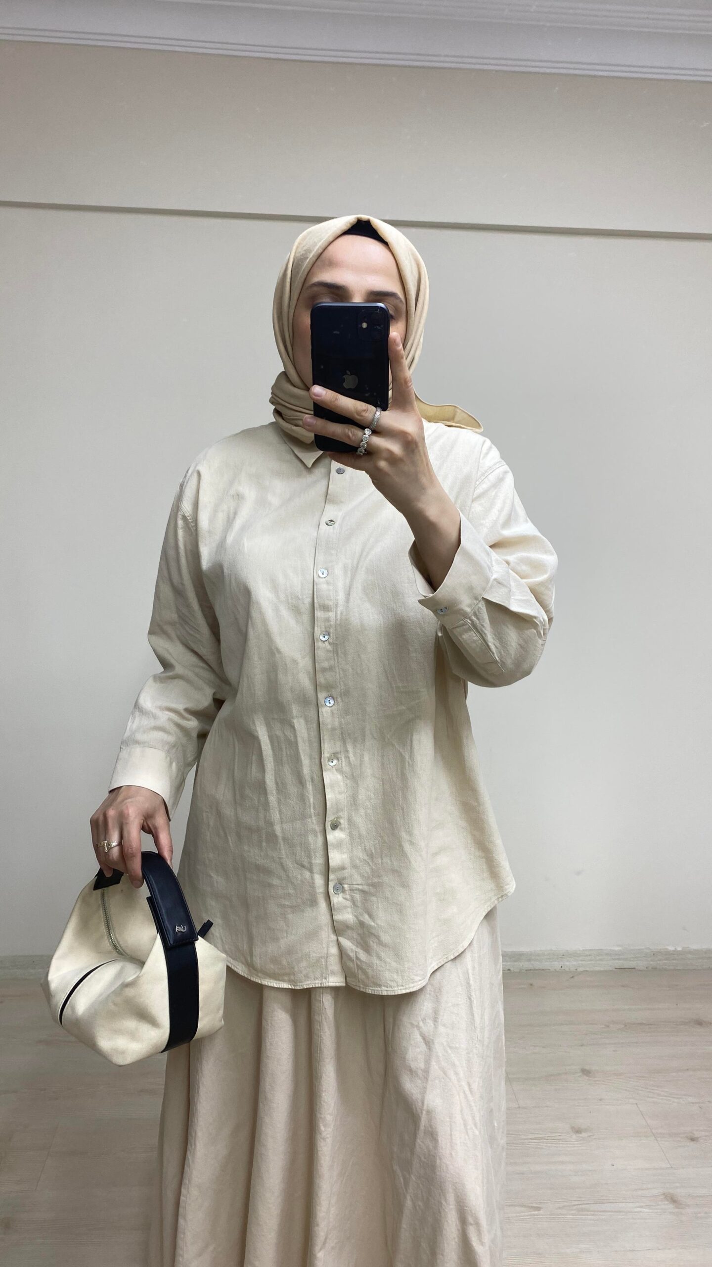 Mila Etekli Takım Naturel - Görsel 4