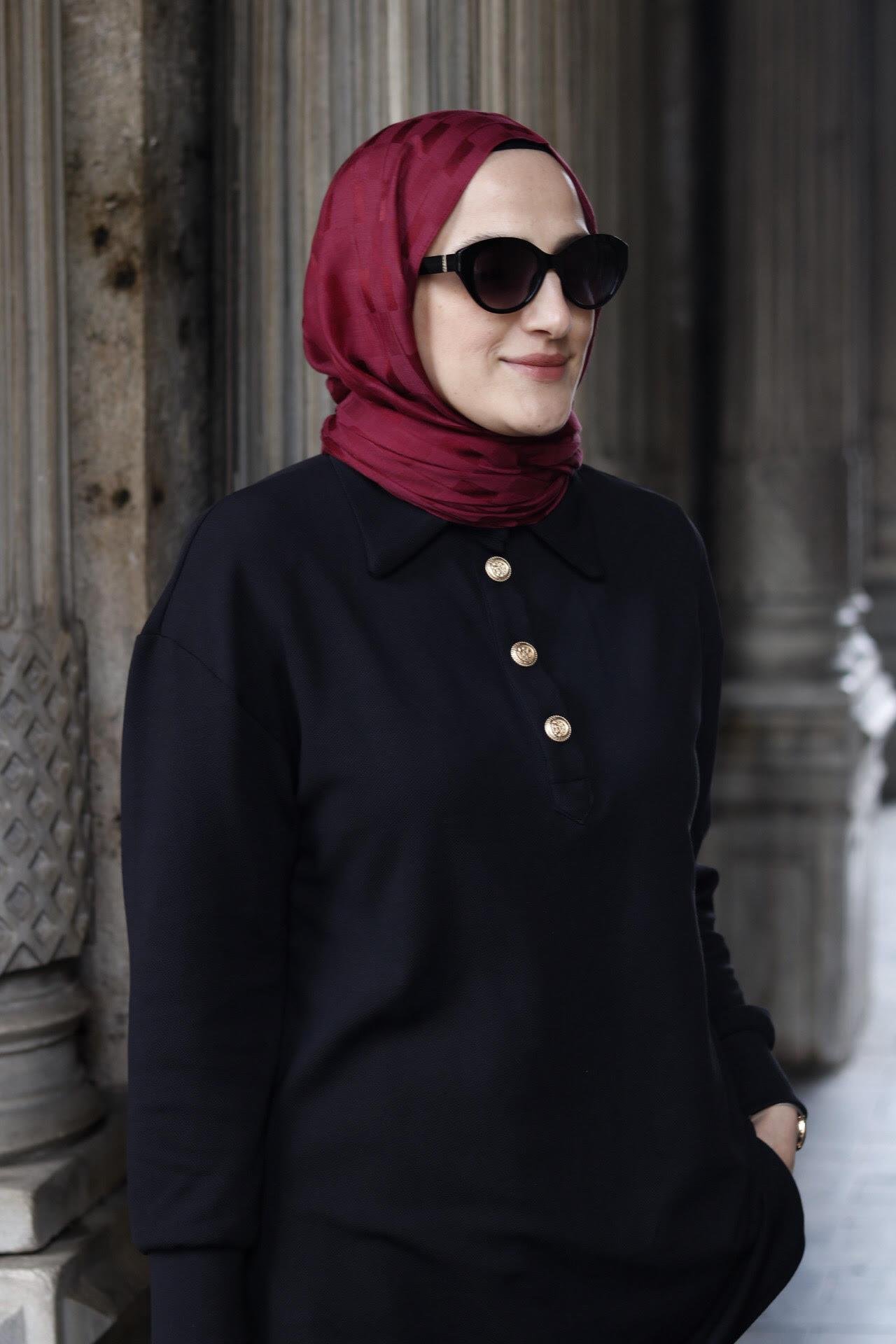 Mini Düğmeli Pantolon Takım - Görsel 5