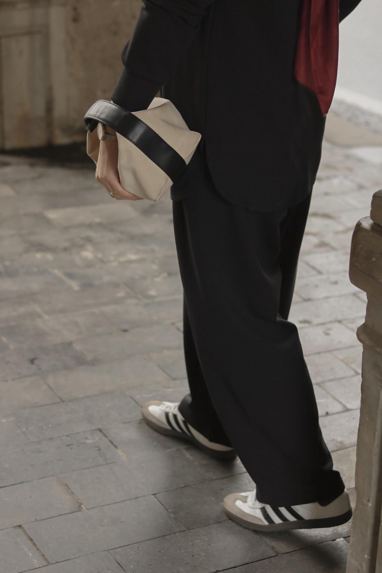 Mini Düğmeli Pantolon Takım - Görsel 3