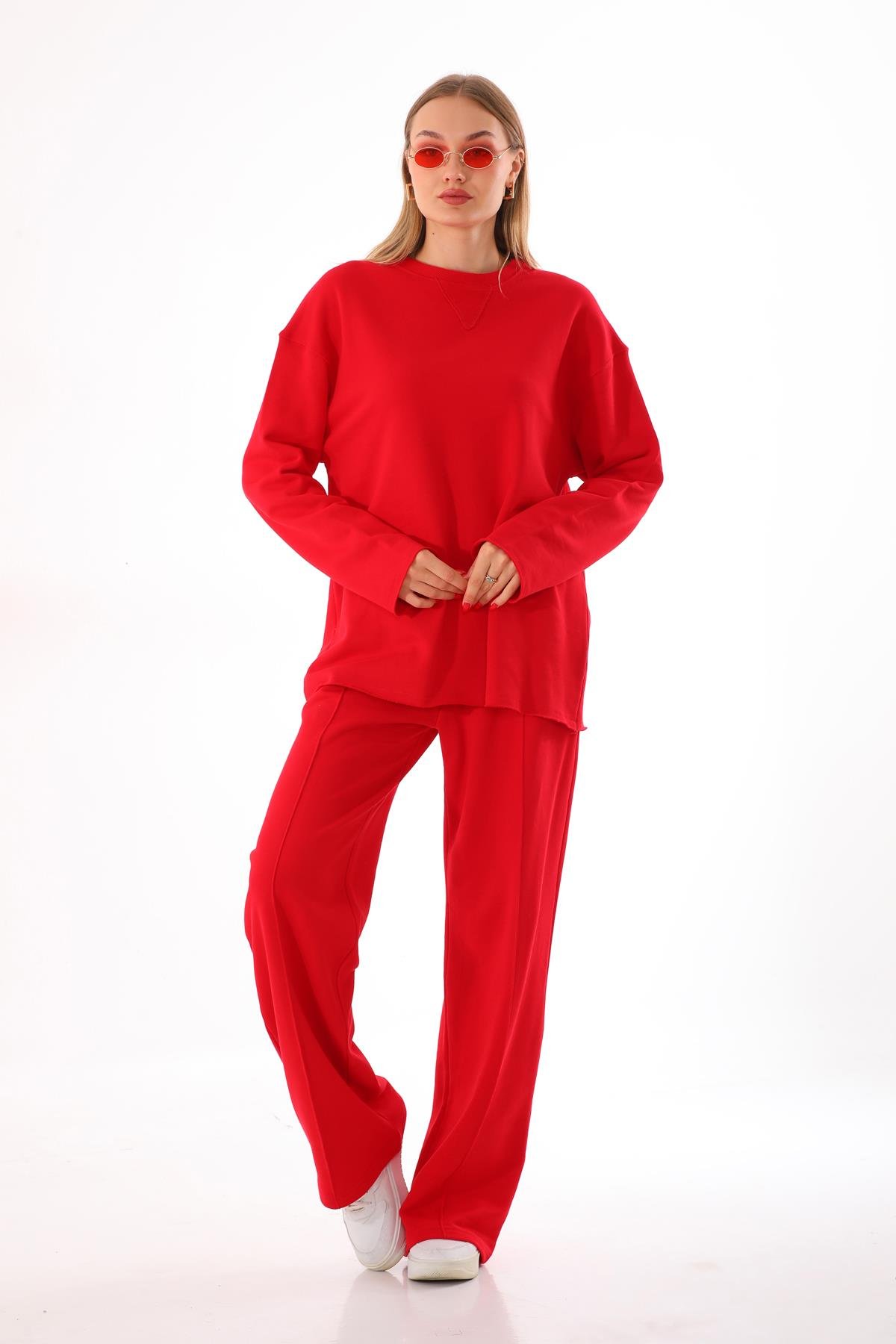 Souf Üç İplik Kadın İkili Takım - Görsel 9