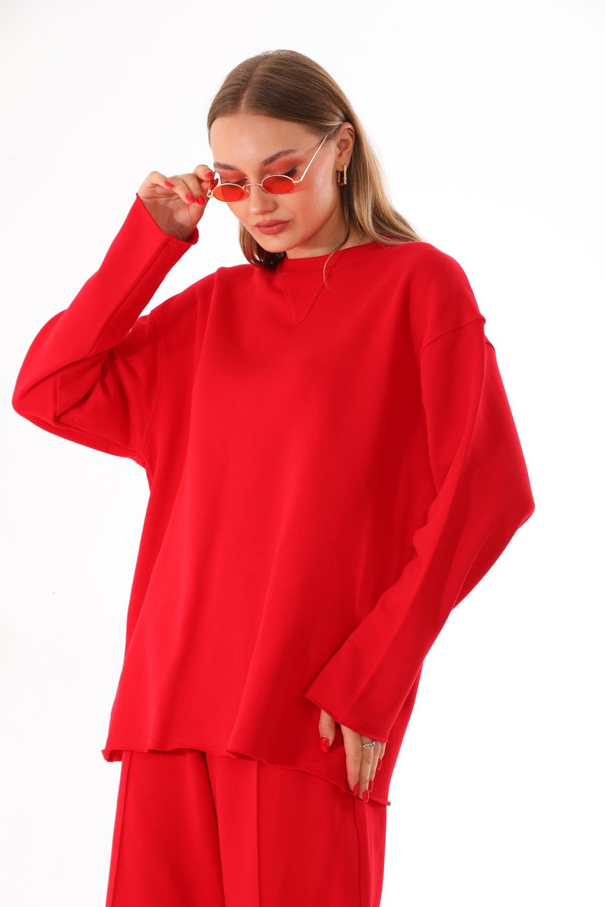 Souf Üç İplik Kadın İkili Takım - Görsel 8