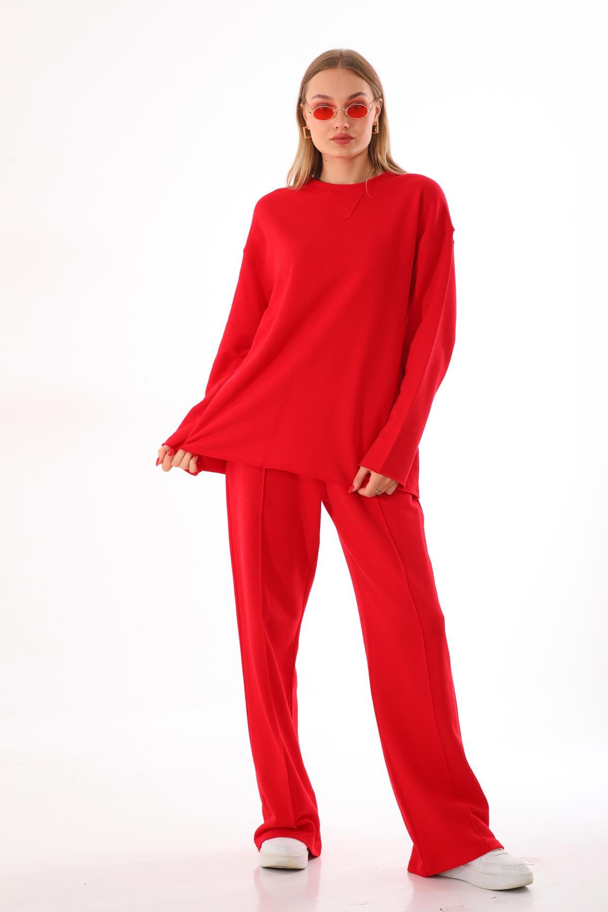 Souf Üç İplik Kadın İkili Takım - Görsel 7