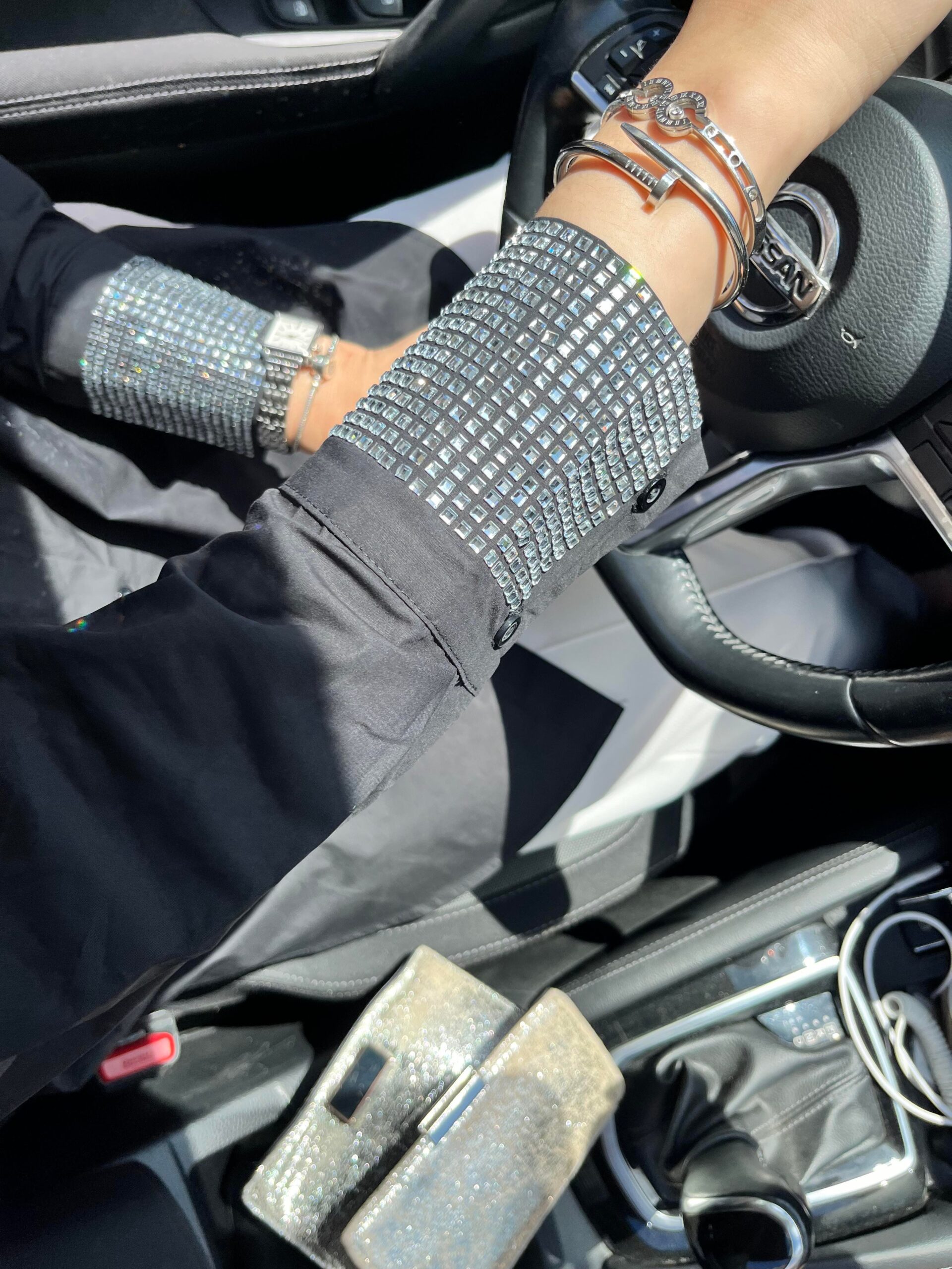 Taşlı Poplin Gömlek - Görsel 2