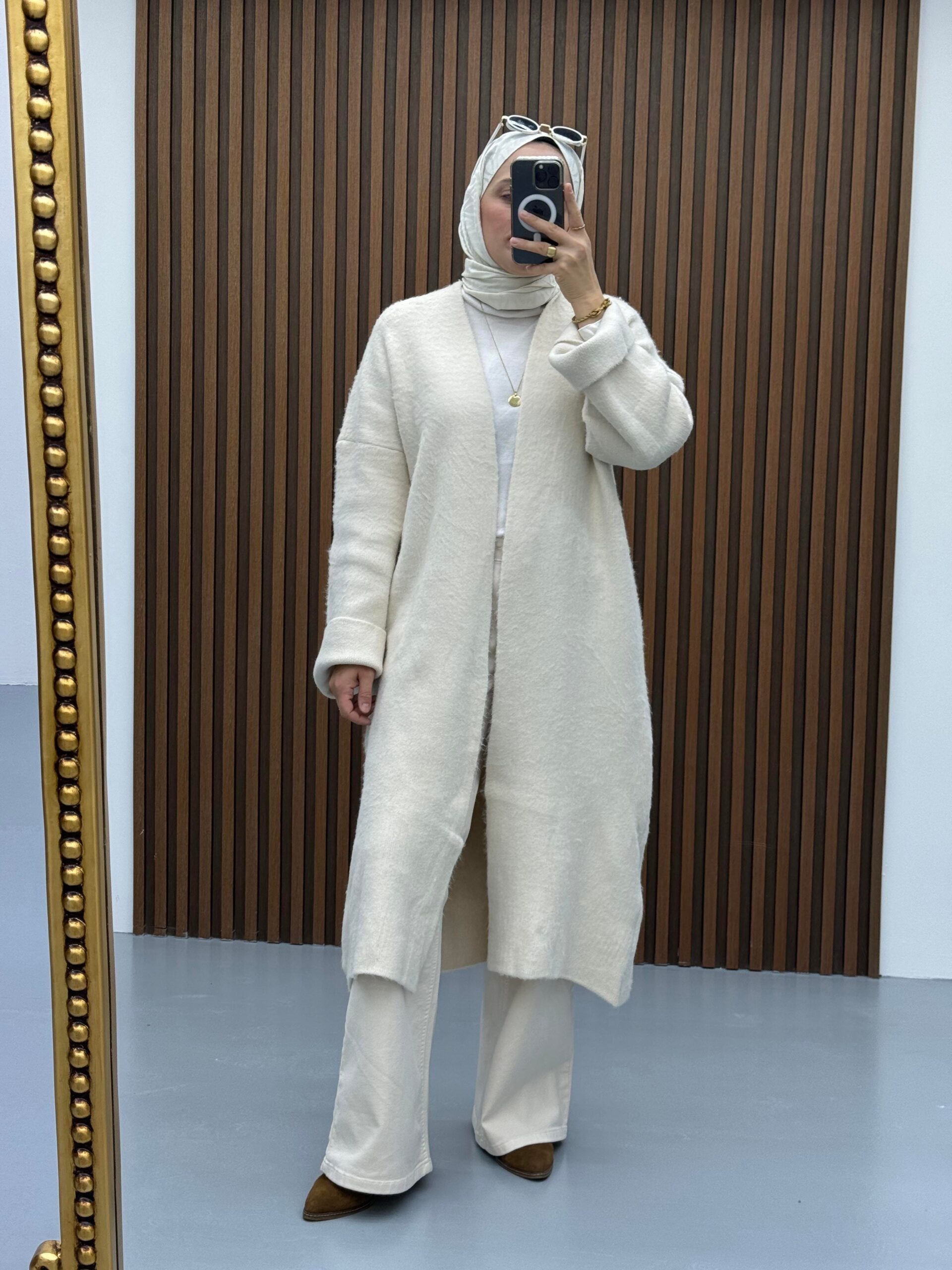 Yumoş Uzun Hırka - Görsel 7