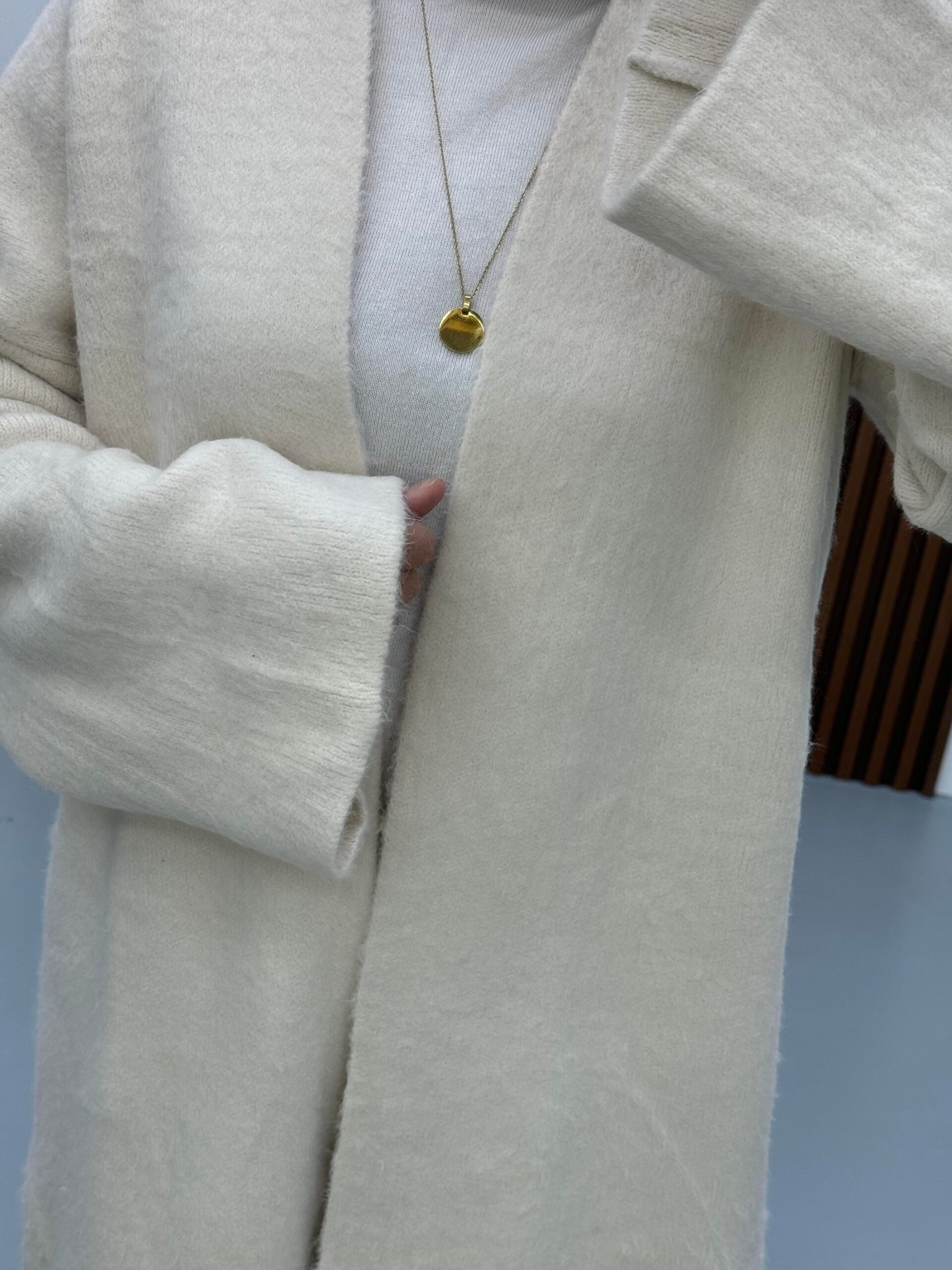 Yumoş Uzun Hırka - Görsel 6