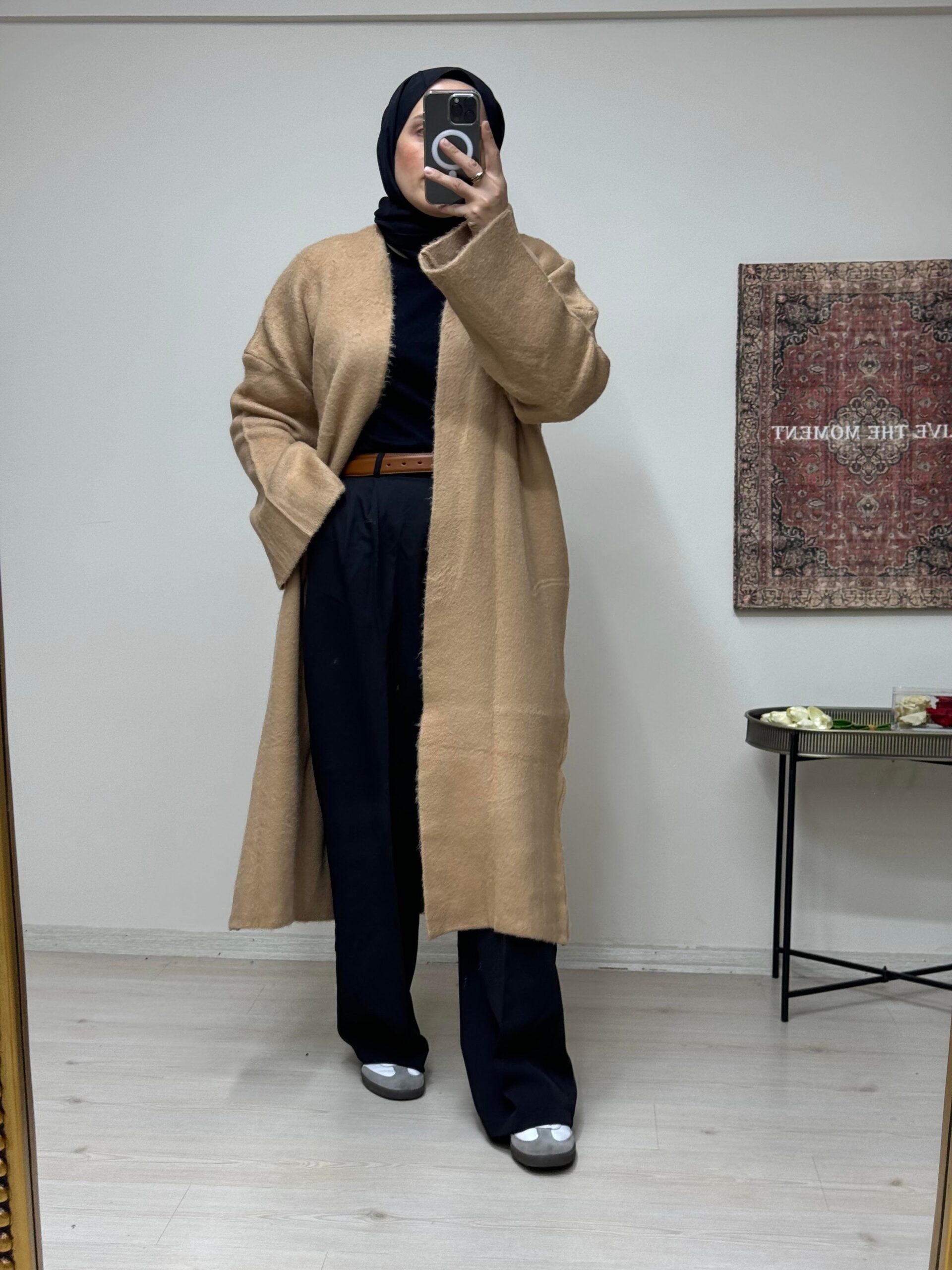 Yumoş Uzun Hırka - Görsel 4